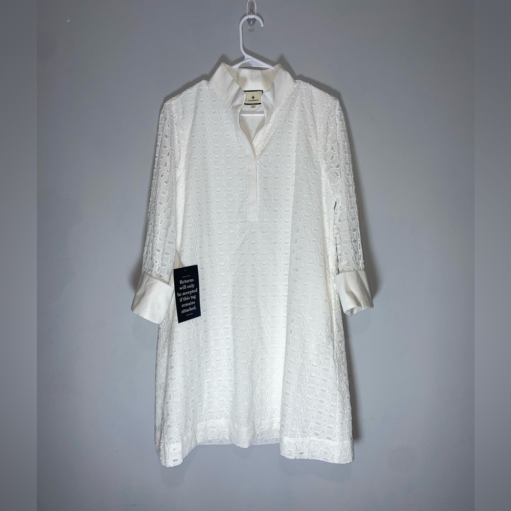 Tuckernuck - White Eyelet Megan Dress